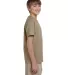 3931B Fruit of the Loom Youth 5.6 oz. Heavy Cotton KHAKI side view
