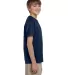 3931B Fruit of the Loom Youth 5.6 oz. Heavy Cotton J NAVY side view