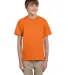 3931B Fruit of the Loom Youth 5.6 oz. Heavy Cotton SAFETY ORANGE front view