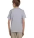 3931B Fruit of the Loom Youth 5.6 oz. Heavy Cotton ATHLETIC HEATHER back view