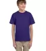 3931B Fruit of the Loom Youth 5.6 oz. Heavy Cotton DEEP PURPLE front view