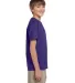 3931B Fruit of the Loom Youth 5.6 oz. Heavy Cotton DEEP PURPLE side view