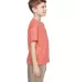 3931B Fruit of the Loom Youth 5.6 oz. Heavy Cotton RETRO HTH CORAL side view