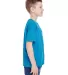 3931B Fruit of the Loom Youth 5.6 oz. Heavy Cotton TURQUOISE HTHR side view