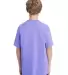 990B Anvil Combed Ring Spun Cotton Fashion Youth T VIOLET back view