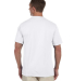 790 Augusta Mens Wicking Tee  in White back view