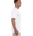790 Augusta Mens Wicking Tee  in White side view