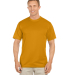 790 Augusta Mens Wicking Tee  in Gold front view