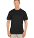 790 Augusta Mens Wicking Tee  in Black front view