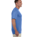 790 Augusta Mens Wicking Tee  in Columbia blue side view