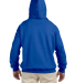 12500 Gildan 9.3 oz. Ultra Blend® 50/50 Hood in Royal back view