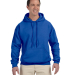 12500 Gildan 9.3 oz. Ultra Blend® 50/50 Hood in Royal front view