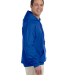 12500 Gildan 9.3 oz. Ultra Blend® 50/50 Hood in Royal side view