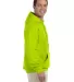 12500 Gildan 9.3 oz. Ultra Blend® 50/50 Hood in Safety green side view