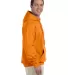 12500 Gildan 9.3 oz. Ultra Blend® 50/50 Hood in S orange side view