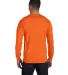 8400 Gildan 5.6 oz. Ultra Blend® 50/50 Long-Sleev in S orange back view