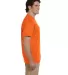 8300 Gildan 5.6 oz. Ultra Blend® 50/50 Pocket T-S in S orange side view