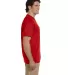 8300 Gildan 5.6 oz. Ultra Blend® 50/50 Pocket T-S in Red side view