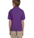 8800B Gildan Youth 5.6 oz. Ultra Blend® 50/50 Jer in Purple back view