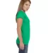 64000L Gildan Ladies 4.5 oz. SoftStyle™ Ringspun in Irish green side view