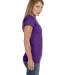 64000L Gildan Ladies 4.5 oz. SoftStyle™ Ringspun in Purple side view