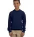 1800B Gildan Youth 7.75 oz. Heavy Blend™ 50/50 F in Navy front view