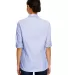 Burnside 5247 Women's Textured Solid Long Sleeve S in Blue back view