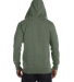 econscious EC5680 Men's 7 oz. Organic/Recycled Hea in Military green back view