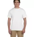 2000T Gildan Tall 6.1 oz. Ultra Cotton T-Shirt in White front view