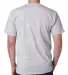 Bayside BA5100 Adult Adult Short-Sleeve Tee in Ash back view