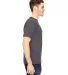 Bayside BA5100 Adult Adult Short-Sleeve Tee in Charcoal side view