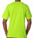 Bayside BA5100 Adult Adult Short-Sleeve Tee in Lime green back view