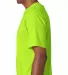 Bayside BA5100 Adult Adult Short-Sleeve Tee in Lime green side view