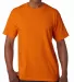 Bayside BA5100 Adult Adult Short-Sleeve Tee in Bright orange front view