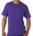 Bayside BA5100 Adult Adult Short-Sleeve Tee in Purple front view