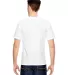Bayside BA5100 Adult Adult Short-Sleeve Tee in White back view