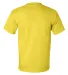 Bayside BA5100 Adult Adult Short-Sleeve Tee in Pacific yellow back view