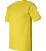 Bayside BA5100 Adult Adult Short-Sleeve Tee in Pacific yellow side view