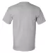 Bayside BA5100 Adult Adult Short-Sleeve Tee in Silver back view