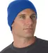 Bayside BA3810 Beanie in Royal blue front view