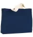 Bayside BA750 Medium Gusset Tote in Navy front view