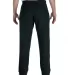 G184 Gildan 7.75 oz., 50/50 Open-Bottom Sweatpants in Black back view
