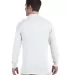 Jerzees 437MLR SpotShield Long Sleeve Jersey Sport WHITE back view