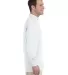 Jerzees 437MLR SpotShield Long Sleeve Jersey Sport WHITE side view