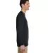 Jerzees 21MLR Dri-Power Sport Long Sleeve T-Shirt BLACK side view