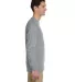 Jerzees 21MLR Dri-Power Sport Long Sleeve T-Shirt ATHLETIC HEATHER side view