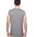 Jerzees 29SR Dri-Power Active Sleeveless 50/50 T-S ATHLETIC HEATHER back view