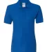 Jerzees 537WR Easy Care Women's Pique Sport Shirt ROYAL front view