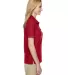 Jerzees 537WR Easy Care Women's Pique Sport Shirt TRUE RED side view