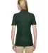Jerzees 537WR Easy Care Women's Pique Sport Shirt FOREST GREEN back view